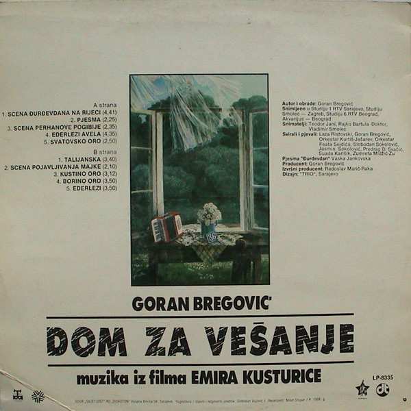 Goran Bregović - Dom Za Vešanje (Muzika Iz Filma Emira Kusturice) (LP, Album)