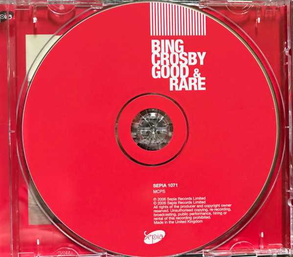 Bing Crosby - Good & Rare  (CD, Comp)