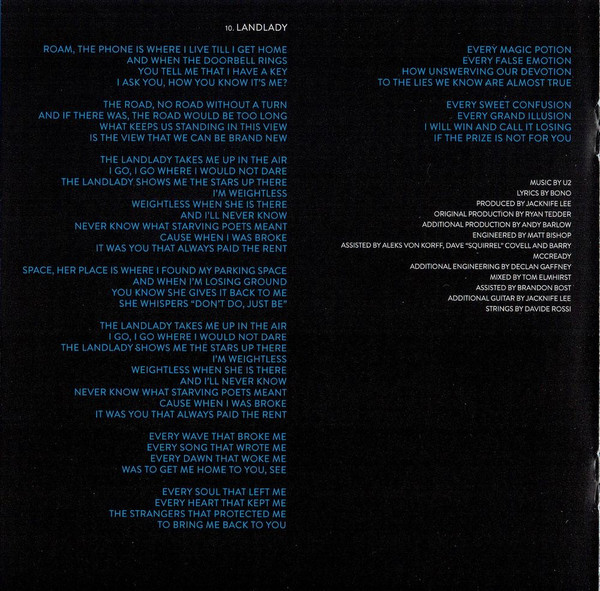 U2 - Songs Of Experience (CD, Album)