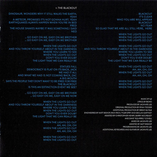U2 - Songs Of Experience (CD, Album)