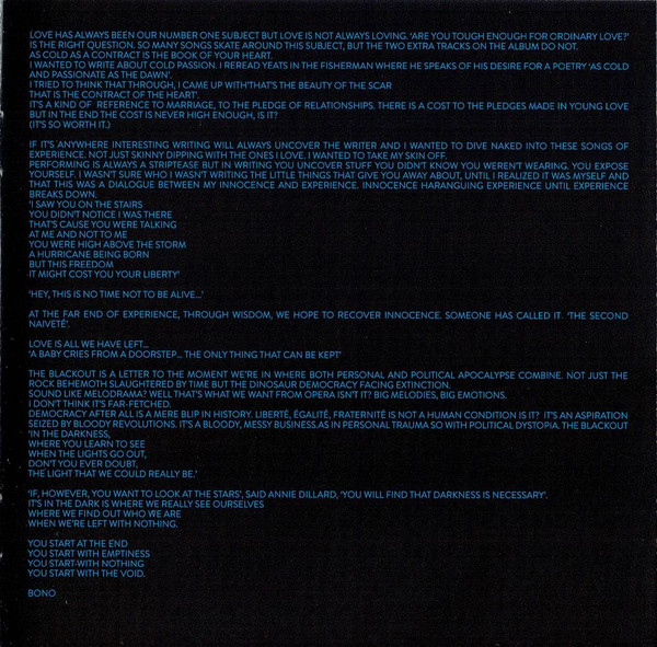 U2 - Songs Of Experience (CD, Album)