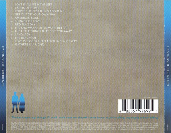 U2 - Songs Of Experience (CD, Album)