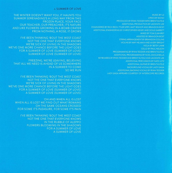 U2 - Songs Of Experience (CD, Album)