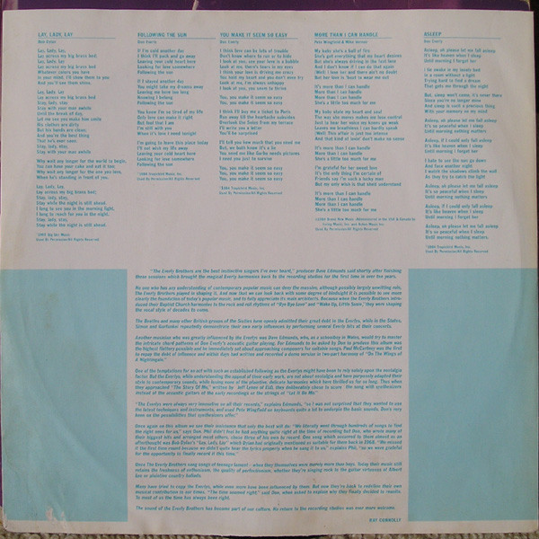 The Everly Brothers* - EB 84 (LP, Album)