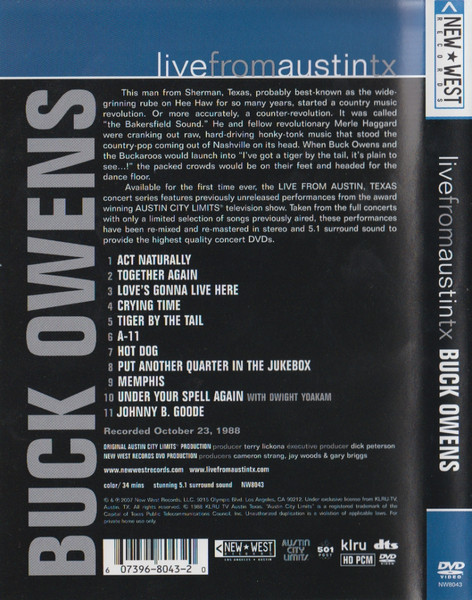 Buck Owens - Live From Austin TX (DVD-V)