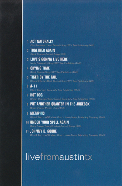 Buck Owens - Live From Austin TX (DVD-V)