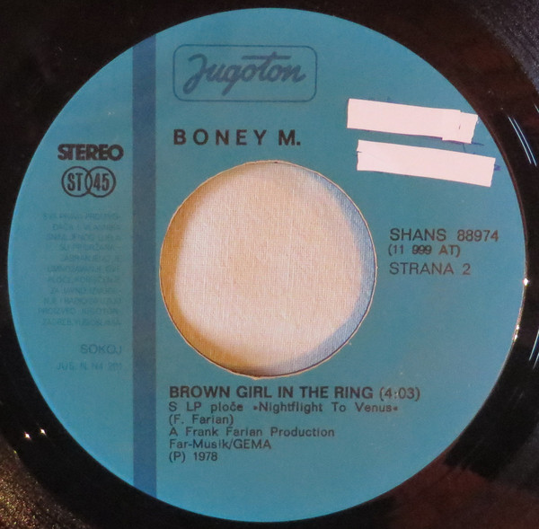 Boney M. - Rivers Of Babylon / Brown Girl In The Ring (7