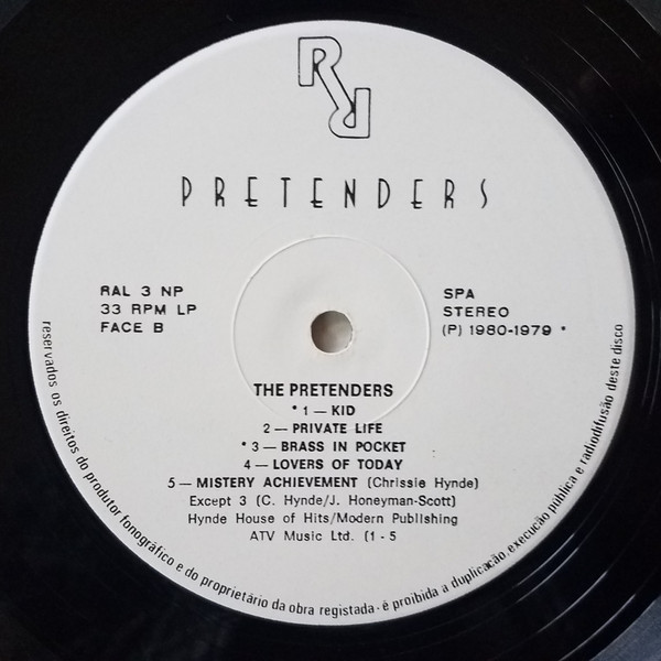 Pretenders* - Pretenders (LP, Album)