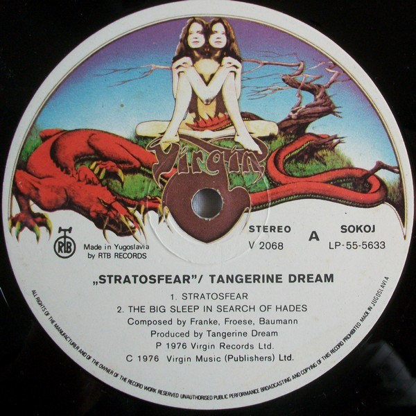 Tangerine Dream - Stratosfear (LP, Album)
