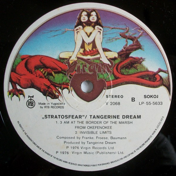 Tangerine Dream - Stratosfear (LP, Album)