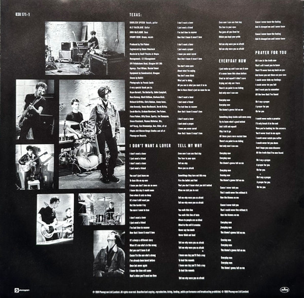 Texas - Southside (LP, Album)