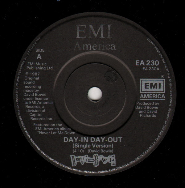 David Bowie - Day-In Day-Out (7