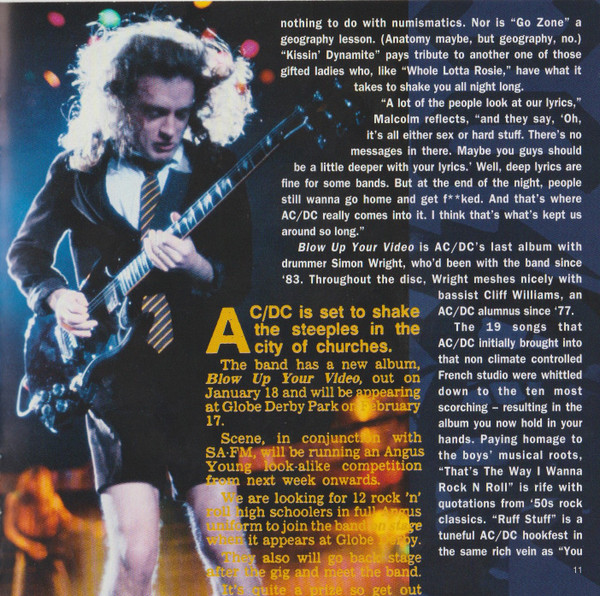 AC/DC - Blow Up Your Video (CD, Album, Enh, RE, RM, Dig)