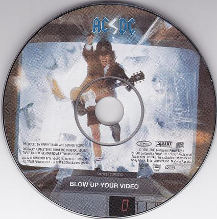 AC/DC - Blow Up Your Video (CD, Album, Enh, RE, RM, Dig)