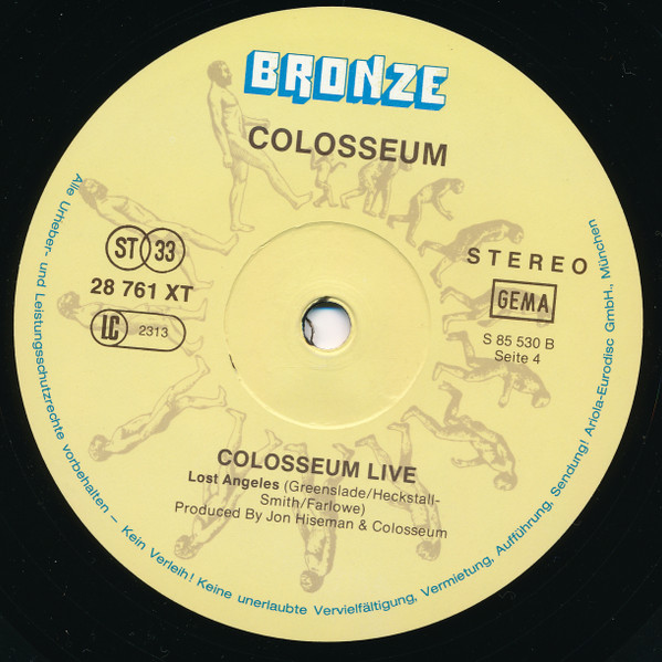 Colosseum - Colosseum Live (2xLP, Album, RE, Gat)