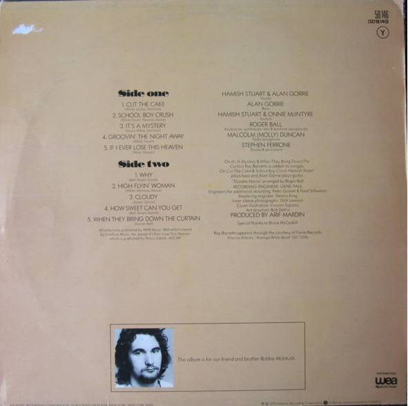 Average White Band - Cut The Cake (LP, Album)