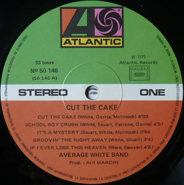 Average White Band - Cut The Cake (LP, Album)