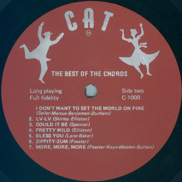 The Chords - The Best Of The Chords (LP, Comp, Mono)