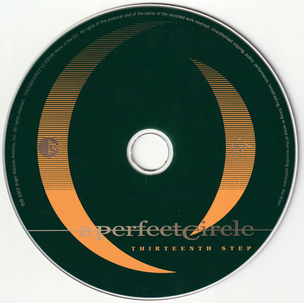 A Perfect Circle - Thirteenth Step (CD, Album, Copy Prot.)