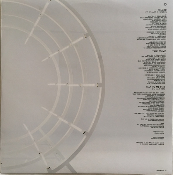 Craig David - The Time Is Now (2xLP, Album, Dlx)