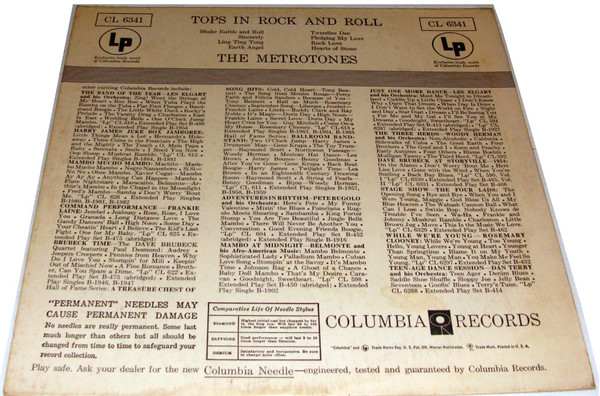 Metrotones - Tops In Rock And Roll (10