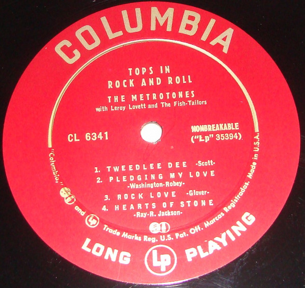 Metrotones - Tops In Rock And Roll (10