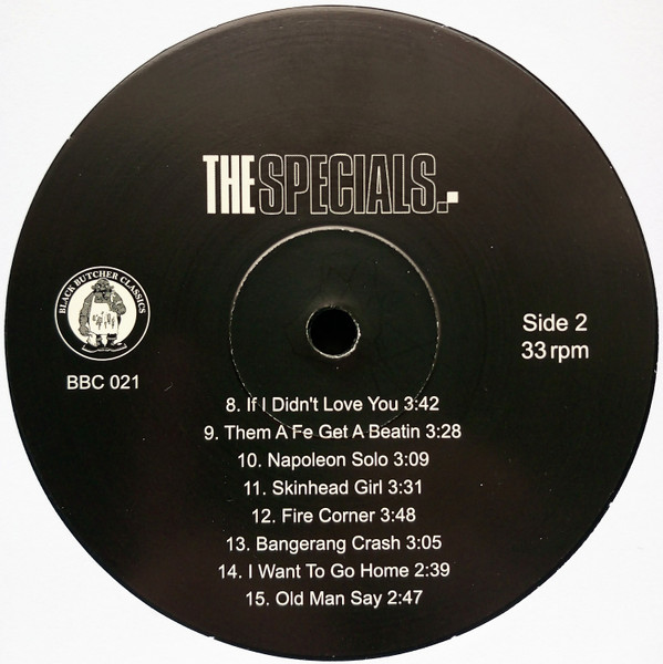 The Specials - Skinhead Girl (LP, Album, RE)