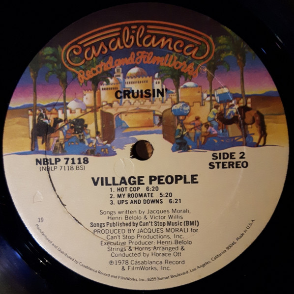 Village People - Cruisin' (LP, Album, 19 )