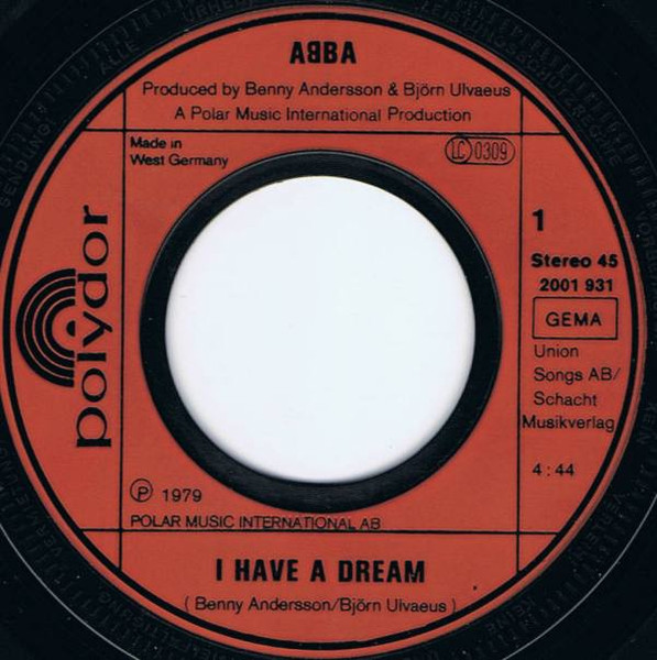ABBA - I Have A Dream (7