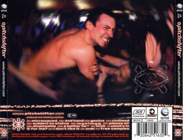 Pitchshifter - www.pitchshifter.com (CD, Album)