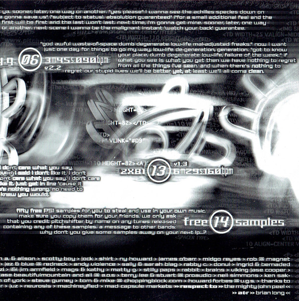 Pitchshifter - www.pitchshifter.com (CD, Album)