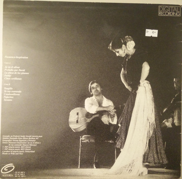 Nina Corti - Flamenco '88 (LP, Album)