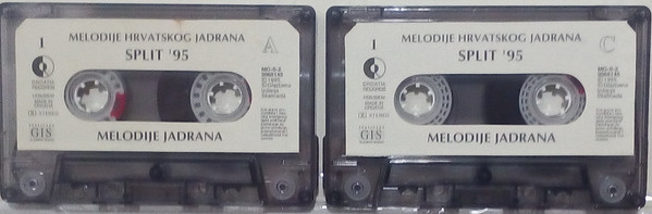 Various - Melodije Hrvatskog Jadrana - Melodije Jadrana 1 (Split '95) (2xCass, Album)