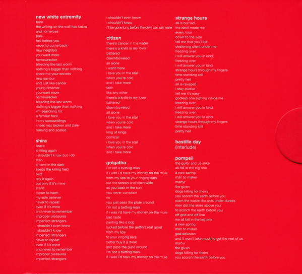 Glassjaw - Material Control (CD, Album)