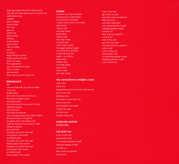 Glassjaw - Material Control (CD, Album)