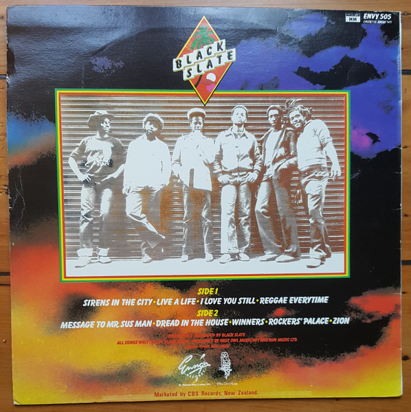 Black Slate - Sirens In The City (LP, Album)