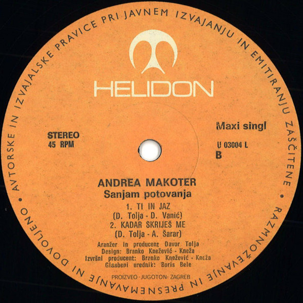 Andreja Makoter - Sanjam Potovanja (12