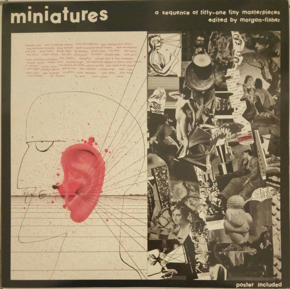 Various - Miniatures (A Sequence Of Fifty-One Tiny Masterpieces Edited By Morgan-Fisher) (LP, Album, Bla)