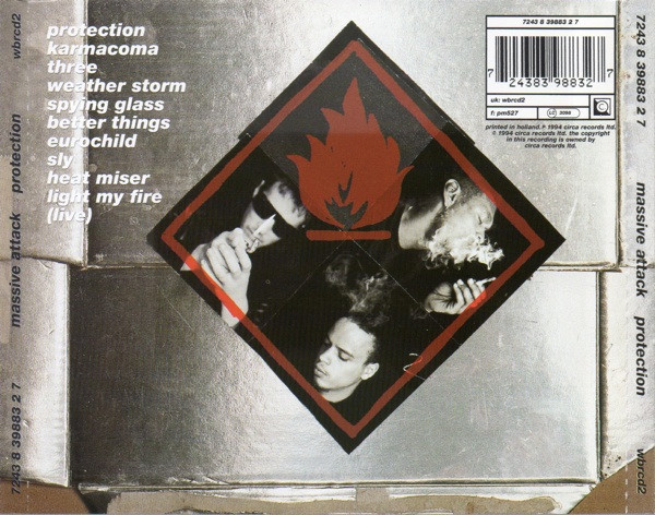 Massive Attack - Protection (CD, Album, EMI)
