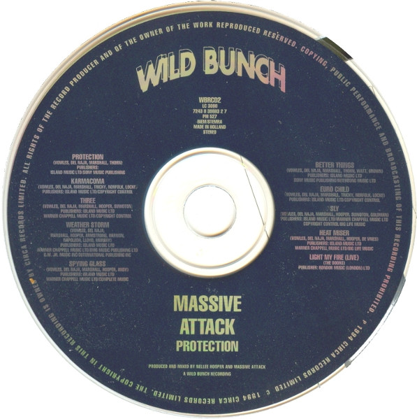 Massive Attack - Protection (CD, Album, EMI)