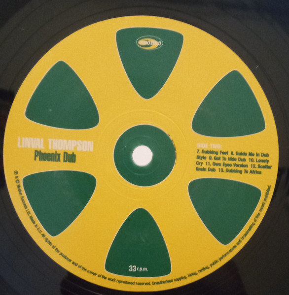Linval Thompson - Phoenix Dub (LP, Comp)