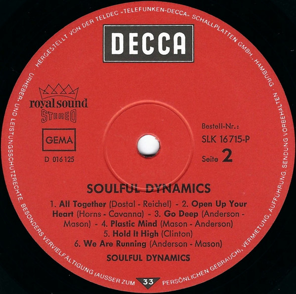 Soulful Dynamics - Soulful Dynamics (LP, Album)