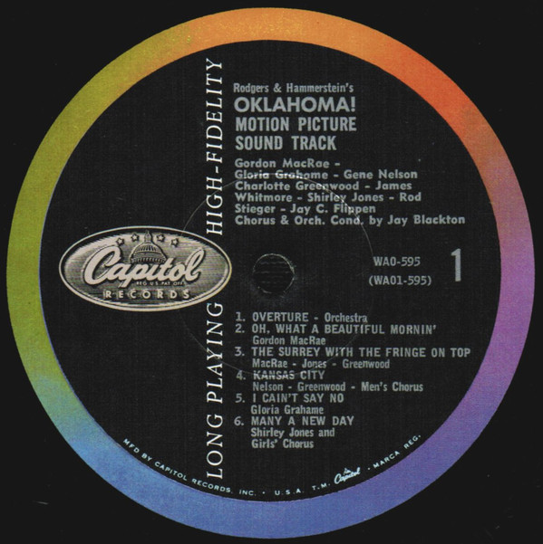 Rodgers And Hammerstein* - Oklahoma! (LP, Album, RE, Los)