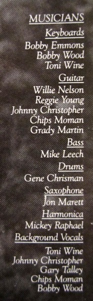 Willie Nelson - Always On My Mind (LP, Album, Ter)