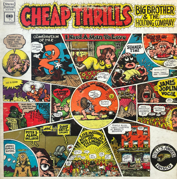 Big Brother & The Holding Company - Cheap Thrills (LP, Album, Pit)