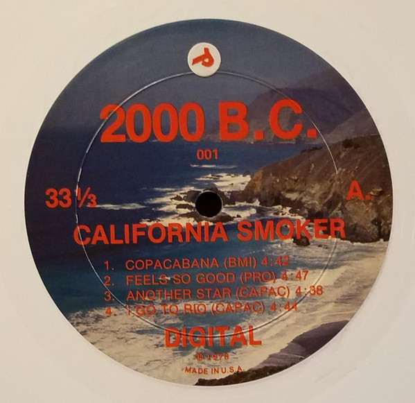 California Smoker - D2D Chapter 1 (LP, Album, Ltd, Dir)