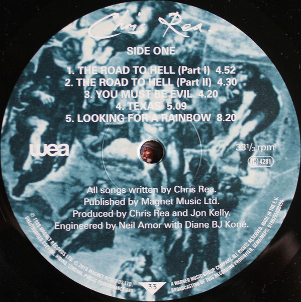 Chris Rea - The Road To Hell (LP, Album, RE)