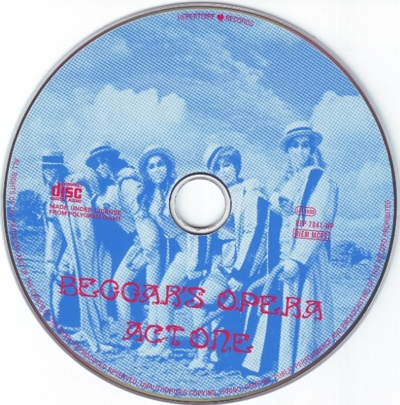 Beggar's Opera* - Act One (CD, Album, Mono, RE)