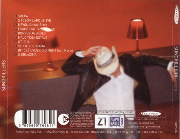 Songkillers - Sreća (CD, Album, Copy Prot.)