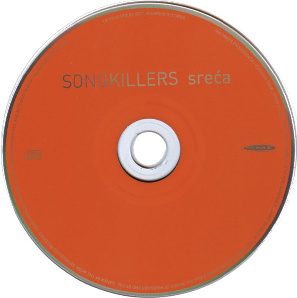Songkillers - Sreća (CD, Album, Copy Prot.)